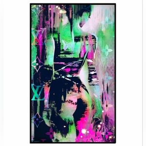 Luxury Designer Inspired 11"x17" Framed Wall Art